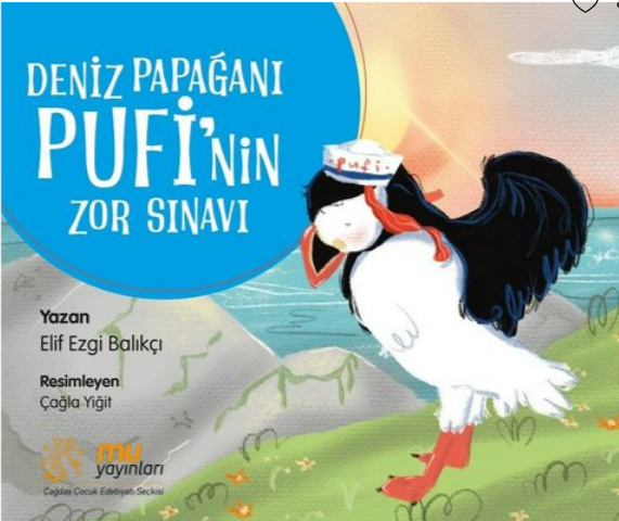 Deniz Papağanı Pufi'nin Zor Sınavı kitap kapağı
