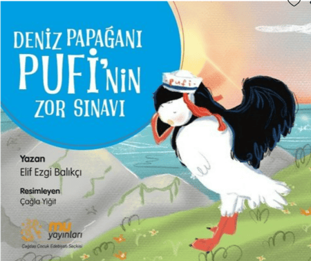 Deniz Papağanı Pufi'nin Zor Sınavı kitap kapağı