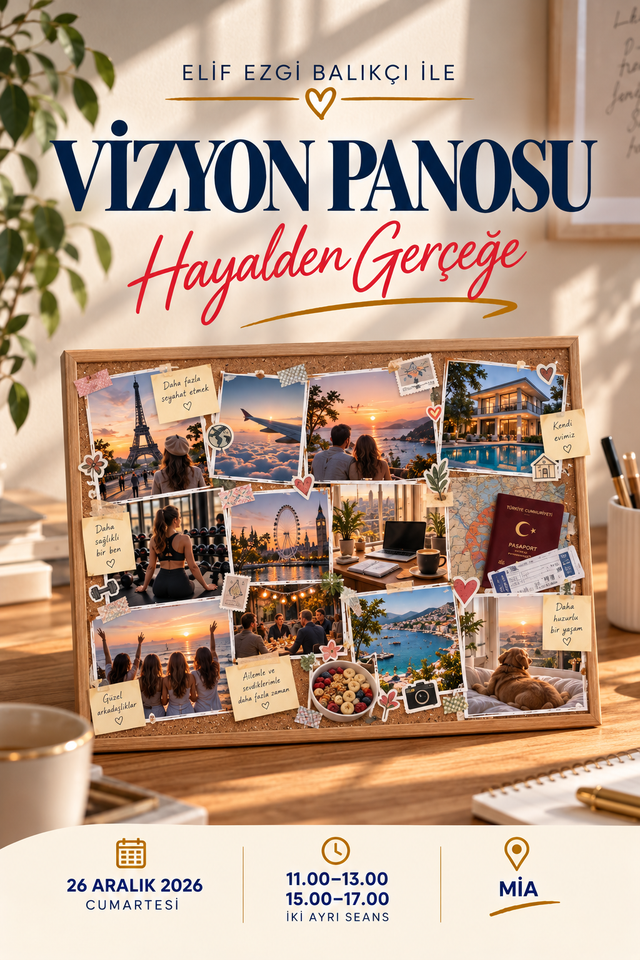 Elif Ezgi Balıkcı ile Vizyon Panosu